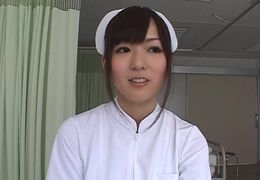Mesmerizing Yuu Asakura is giving an excellenet orall-service job to a fuckmate she likes